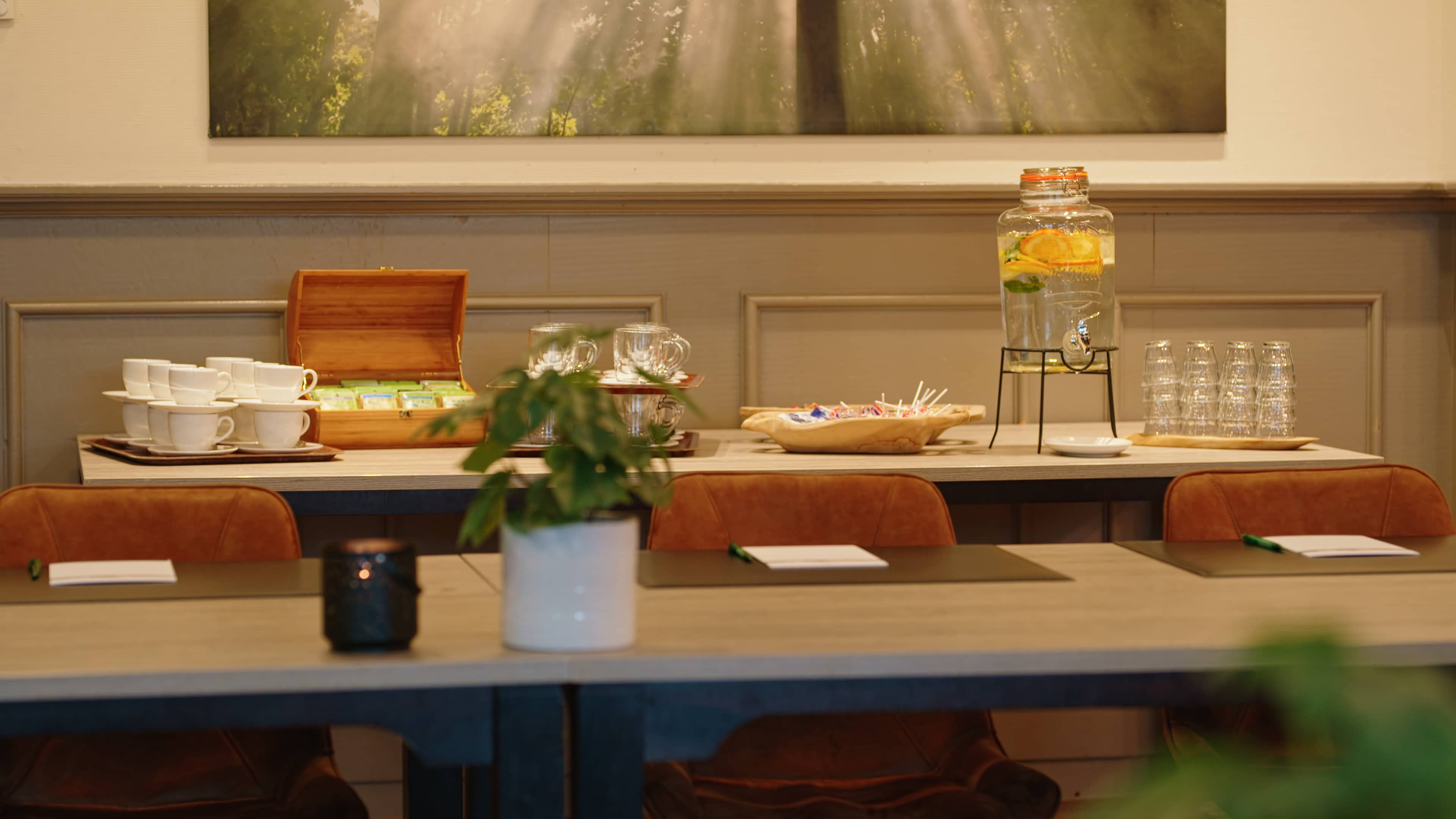 Heisessie in een accommodatie