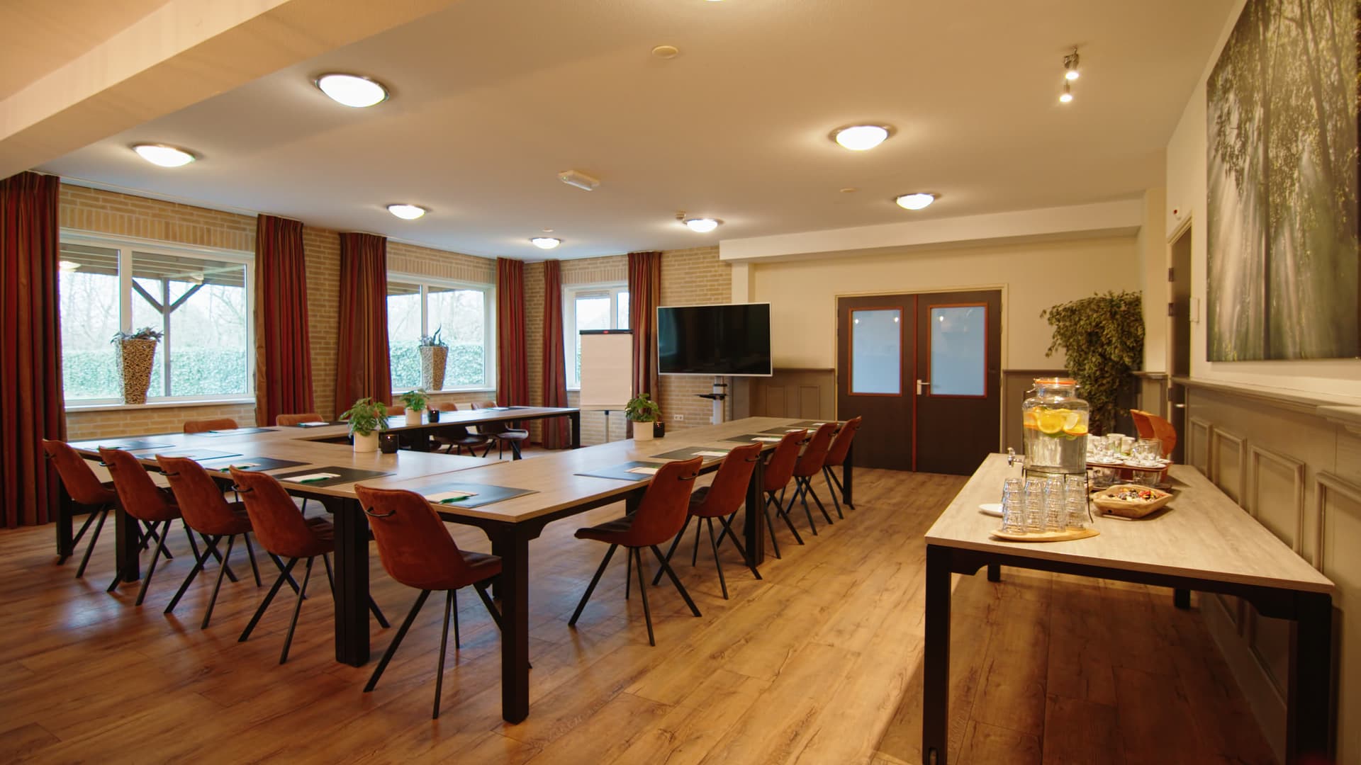 Heisessie in een accommodatie