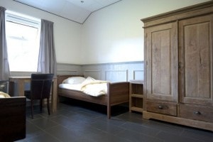 Slaapkamer in de Schuurherd bij Landgoed de Biestheuvel