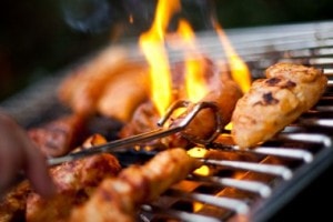 Barbecueën bij Landgoed de Biestheuvel 