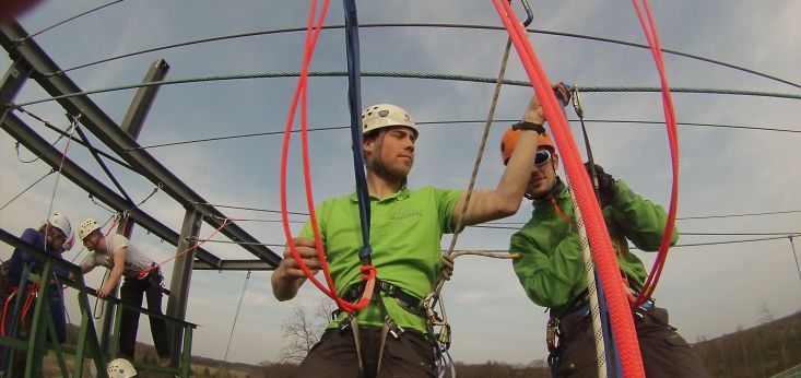 Hoogte arrangement op Landgoed de Biestheuvel