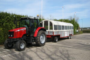 Rondje huifwagen bij Landgoed de Biestheuvel