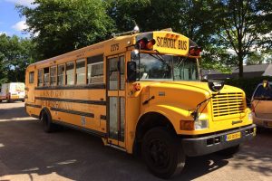 Amerikaanse Schoolbus Landgoed de Biestheuvel