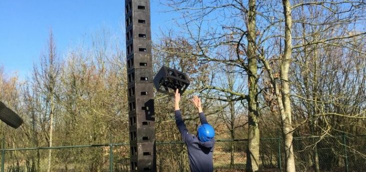 Teamopdrachten Hoogte bij Landgoed de Biestheuvel