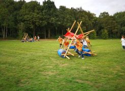 Flintstones challenge op Landgoed de Biestheuvel