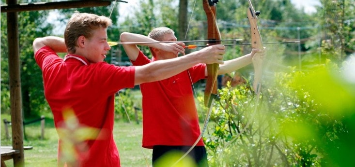 Boogschieten bij Landgoed de Biestheuvel