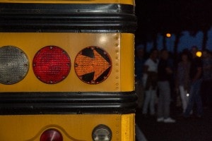 Amerikaanse schoolbus Landgoed de Biestheuvel