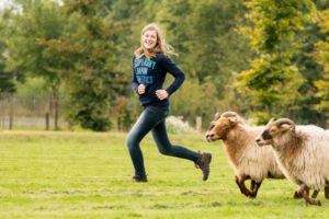 Workshop schapen drijven bij Landgoed de Biestheuvel