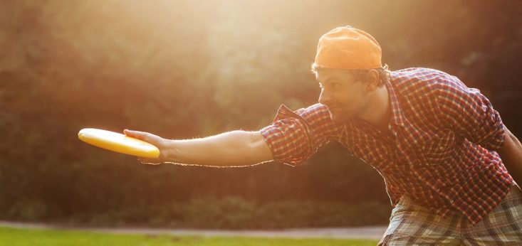 Discgolf bij Landgoed de Biestheuvel
