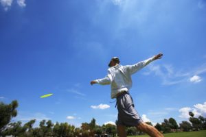 Discgolf op Landgoed de Biestheuvel