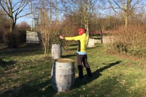 Archery Tag parcours op Landgoed de Biestheuvel