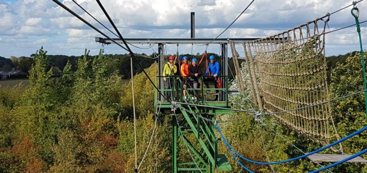 Hoogteobstakels op Landgoed de Biestheuvel