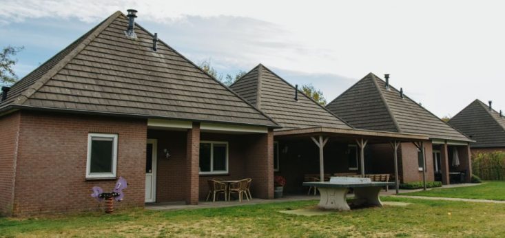 Buitenaanzicht van groepsaccommodatie het Bakhuis