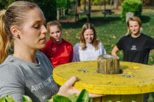 Teambuilding activiteit op Landgoed de Biestheuvel