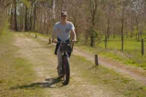 Kickbike Fat Max op Landgoed de Biestheuvel