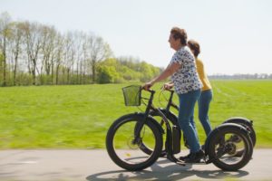 Landgoed de Biestheuvel - Kickbike Fat Max elektrische steps