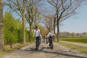 Kickbike Fat Max elektrische steps bij Landgoed de Biestheuvel