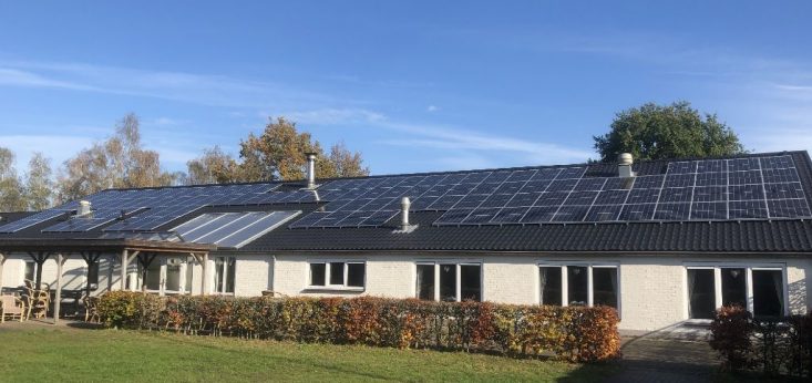 Zonnepanelen De Schaapskooi Landgoed de Biestheuvel