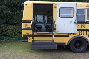 Amerikaanse schoolbus Landgoed de Biestheuvel