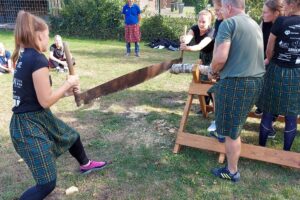 Highland Games bij Landgoed de Biestheuvel